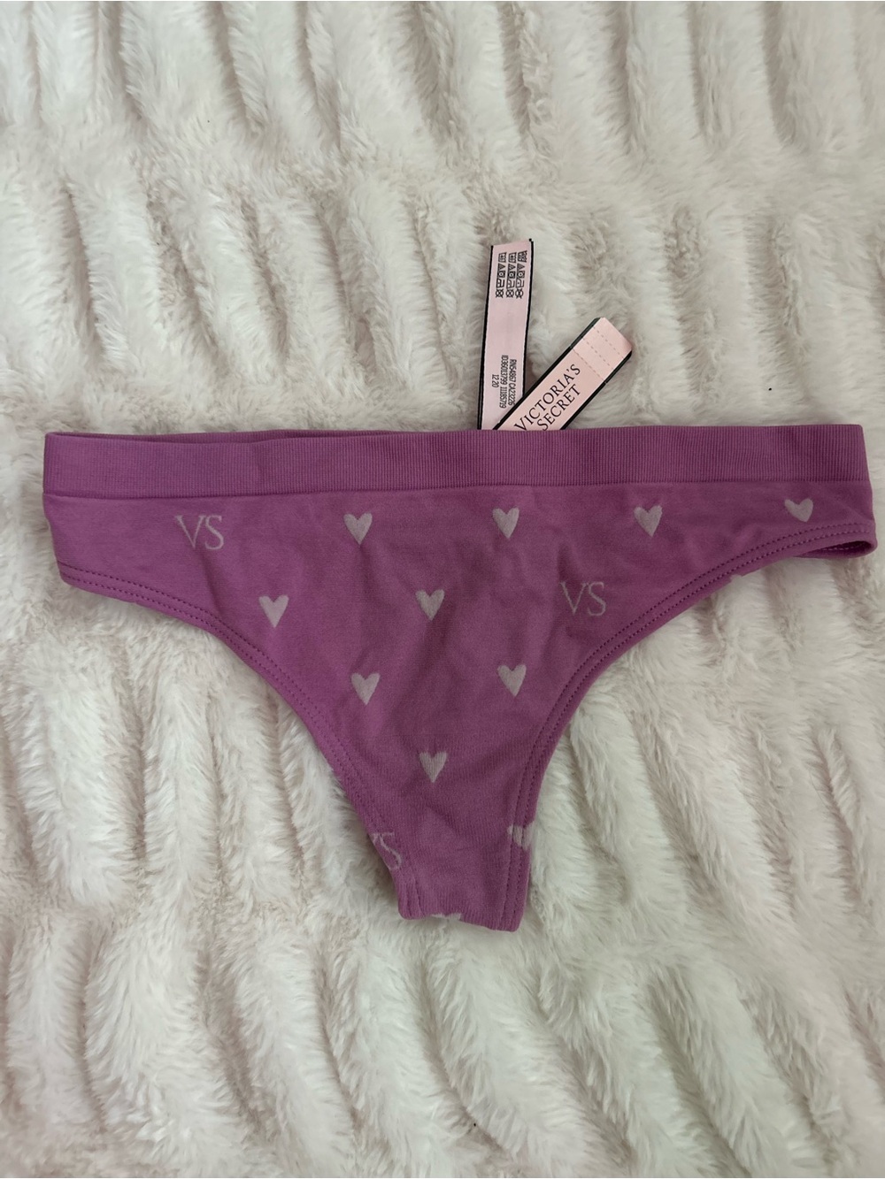 Victoria's Secre Lavender Heart Thong